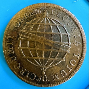 Реверс монеты Бразилия, 80 реалов, 1811-1812