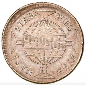 Реверс монеты Бразилия, 320 реалов, 1809-1817