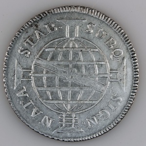 Реверс монеты Бразилия, 640 реалов, 1806-1808