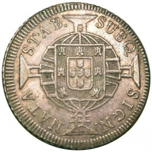 Реверс монеты Бразилия, 640 реалов, 1818-1822
