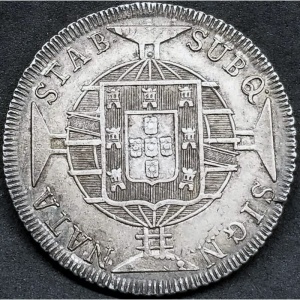 Реверс монеты Бразилия, 960 реалов, 1818-1822