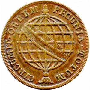 Реверс монеты Бразилия, 40 реалов, 1799