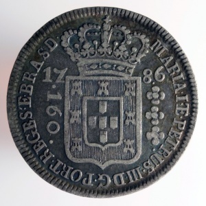Аверс монеты Бразилия, 160 реалов, 1778-1786
