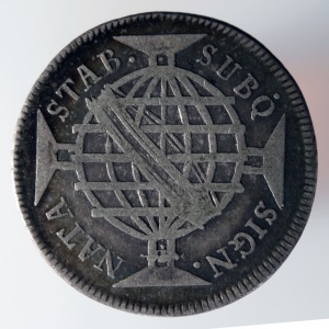 Реверс монеты Бразилия, 160 реалов, 1778-1786