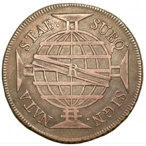 Реверс монеты Бразилия, 640 реалов, 1787-1802