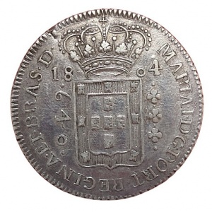 Аверс монеты Бразилия, 640 реалов, 1799-1805