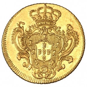 Реверс монеты Бразилия, 3200 реалов, 1780-1786