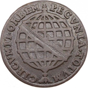 Реверс монеты Бразилия, 20 реалов, 1752-1776