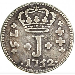 Аверс монеты Бразилия, 75 реалов, 1752-1760