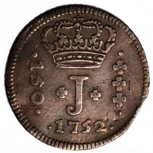 Аверс монеты Бразилия, 150 реалов, 1752-1768