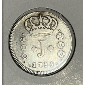 Аверс монеты Бразилия, 300 реалов, 1754-1764