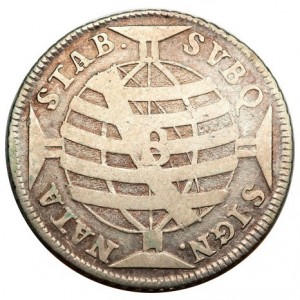 Реверс монеты Бразилия, 320 реалов, 1751-1758