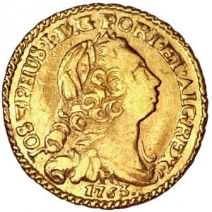 Аверс монеты Бразилия, 800 реалов, 1752-1777