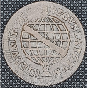 Реверс монеты Бразилия, 10 реалов, 1715-1720