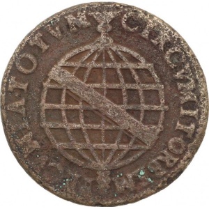 Реверс монеты Бразилия, 20 реалов, 1715-1729
