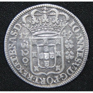 Аверс монеты Бразилия, 320 реалов, 1748-1750