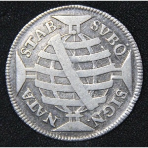 Реверс монеты Бразилия, 320 реалов, 1748-1750