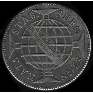 Реверс монеты Бразилия, 640 реалов, 1748-1750