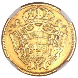 Реверс монеты Бразилия, 3200 реалов, 1727-1733