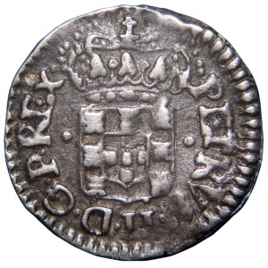 Аверс монеты Бразилия, 20 реалов, 1695