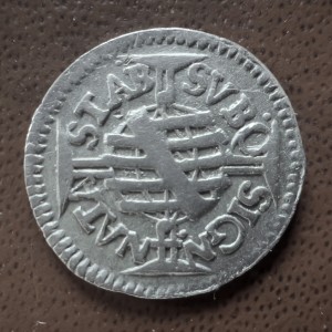 Реверс монеты Бразилия, 40 реалов, 1695