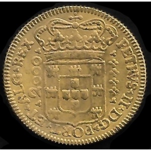 Аверс монеты Бразилия, 2000 реалов, 1703