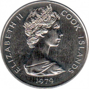 Аверс монеты Острова Кука, 10 центов, 1979, ФАО