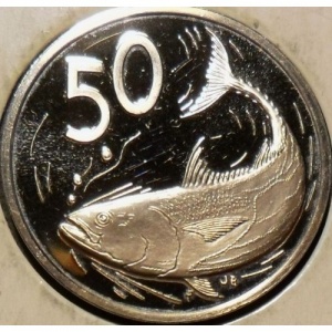 Реверс монеты Острова Кука, 50 центов, 1981, Свадьба Принца Чарльза и Леди Дианы
