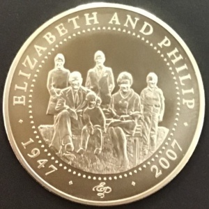 Реверс монеты Острова Кука, 1 доллар, 2007, Семейный портрет
