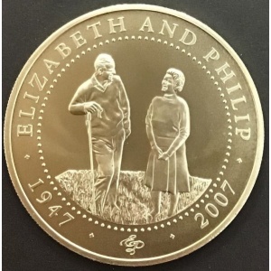 Реверс монеты Острова Кука, 1 доллар, 2007, Филипп с посохом