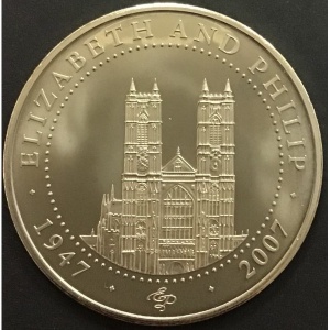 Реверс монеты Острова Кука, 1 доллар, 2007, Вестминстерское аббатство