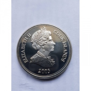 Аверс монеты Острова Кука, 1 доллар, 2003, Один год евро - 100 евро