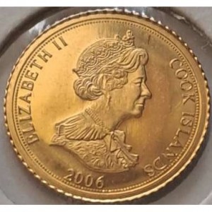Аверс монеты Острова Кука, 1 доллар, 2003-2006, Генрих VIII