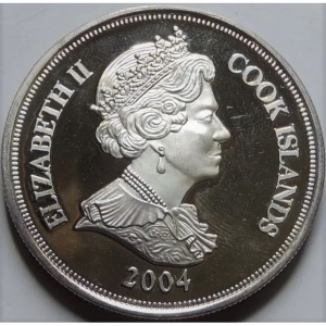 Аверс монеты Острова Кука, 1 доллар, 2004, Бернард Лоу Монтгомери