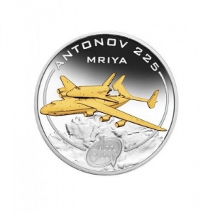 Реверс монеты Острова Кука, 1 доллар, 2008, Самолеты Антонова - Ан-225