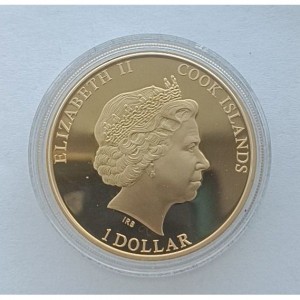 Аверс монеты Острова Кука, 1 доллар, 2011, Диана с диадемой