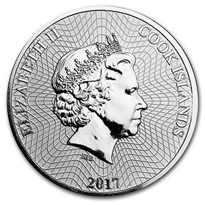 Аверс монеты Острова Кука, 1 доллар, 2016-2018, Вооружённое судно Его Величества „Щедрость“