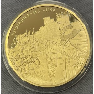 Реверс монеты Острова Кука, 1 доллар, 2019, Военачальники - Ричард I