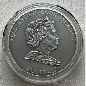 Аверс монеты Острова Кука, 5 долларов, 2009, День банковских работников