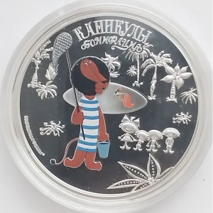 Реверс монеты Острова Кука, 5 долларов, 2011, Каникулы Бонифация