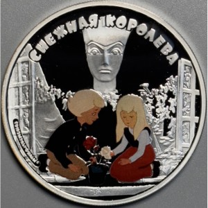 Реверс монеты Острова Кука, 5 долларов, 2013, Снежная королева