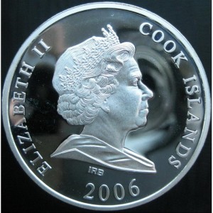 Аверс монеты Острова Кука, 10 долларов, 2006, Мировые памятники - Нойшванштайн, Германия