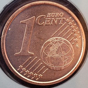 Реверс монеты Сан-Марино, 1 евроцент, 2017-2026