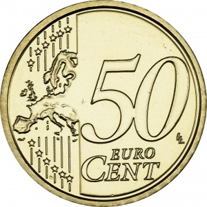Реверс монеты Сан-Марино, 50 евроцентов, 2008-2016