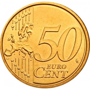 Реверс монеты Сан-Марино, 50 евроцентов, 2017-2026