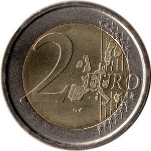 Реверс монеты Сан-Марино, 2 евро, 2002-2007
