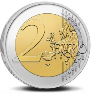 Реверс монеты Сан-Марино, 2 евро, 2026, 800 лет со дня смерти Франциска Ассизского