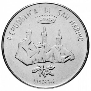 Аверс монеты Сан-Марино, 100 лир, 1986, Эволюция технологий