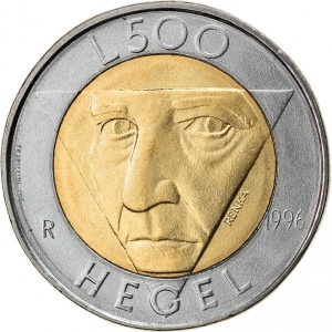 Реверс монеты Сан-Марино, 500 лир, 1996