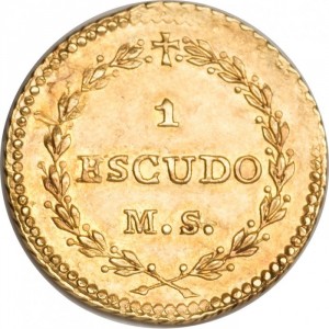 Реверс монеты Перу, 1 эскудо, 1838